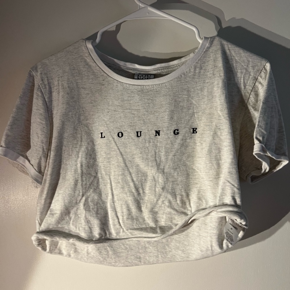 Cropped Lounge Tshirt